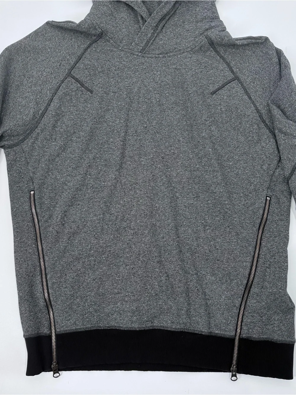 Lululemon Om & Roam Heathered Speckled Black Pullover Sweater
